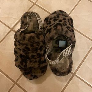 UGG Fluff Yeh Genuine Shearling Slingback